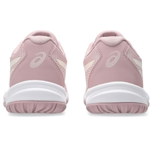 ASICS Kid's Upcourt 6 Grade School Volleyball Shoes, 5, MORGANITE/White