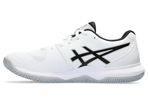ASICS Men's Gel-Tactic 12 Volleyball Shoes, 8.5, White/Black