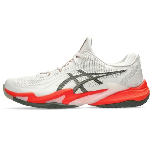 ASICS Men's Court FF 3 Tennis Shoes, 9, Soft Oat/Vintage Khaki