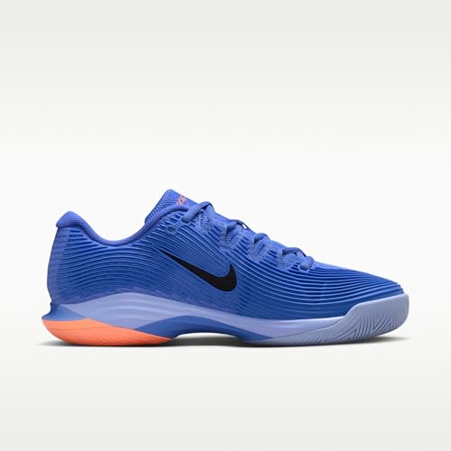 Nike Vapor 12 Women's Hard Court Tennis Shoes (Sapphire/Light Thistle/Orange Pulse/Black) Size 6