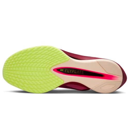 Nike Vaporfly 4 Women's Road Racing Shoes (Pink Spell/Hyper Pink/Volt Ice/Bordeaux) Size 8.5