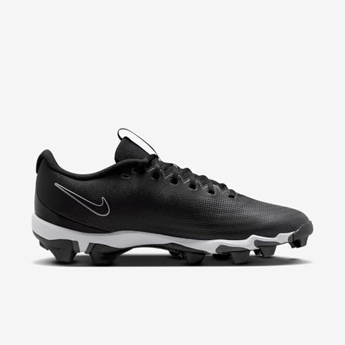 Nike Vapor Shark 3 Football Cleats (FB3304-002, Black/Dark Grey/White/Black) Size 11.5