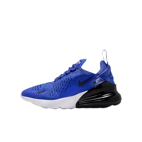 Nike Air Max 270 Big Kids' Shoes (Racer Blue/White/Black) Size 5.5