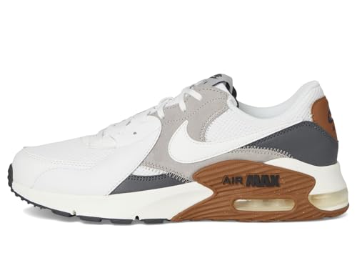 Nike Men's Air Max Excee Shoes, Summit White/Summit White-Light British Tan, 11