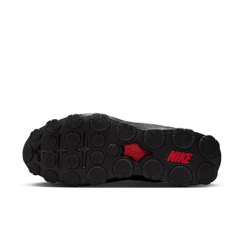 Nike Men's Reax 8 Tr Mesh, Black/Metallic Silver-University Red, 10.5