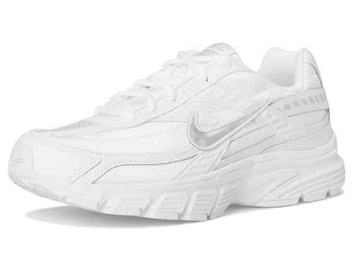Nike Women's Initiator Lifestyle Shoes, White/Metallic Silver-Photon Dust, 7.5