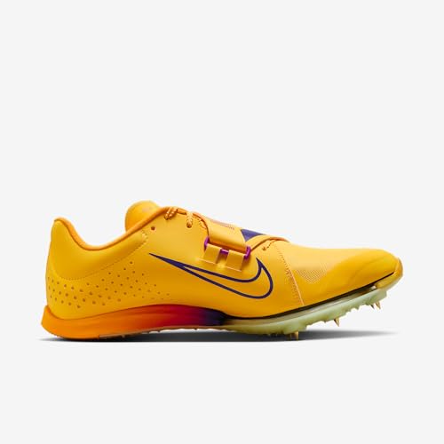 Nike Long Jump Elite Track & Field Jumping Spikes (Citron Pulse/Volt Ice/Vivid Purple/Indigo Burst) Size 7.5