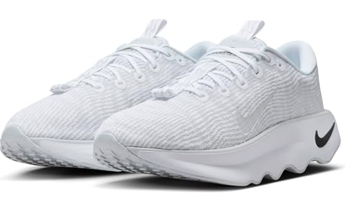 Nike Motiva Men's Walking Shoes (DV1237-102, White/Black/Pure Platinum/White) Size 8.5