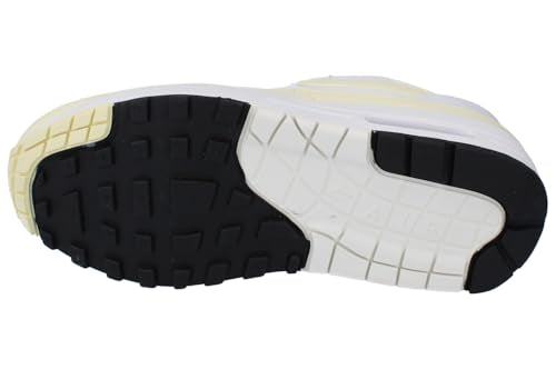 Nike Air Max 1 Women's Shoes (DZ2628-108, White/Summit White/Black/Alabaster) Size 9