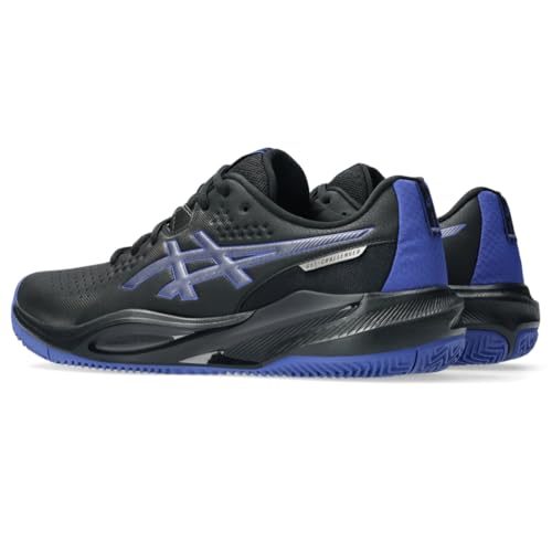 ASICS Men's Gel-Challenger 15 Clay Tennis Shoes, 14, Black/Dark Cobalt