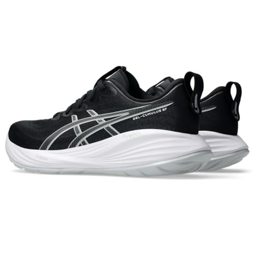 ASICS Men's Gel-Cumulus 27 Running Shoes, 9.5, Black/Concrete
