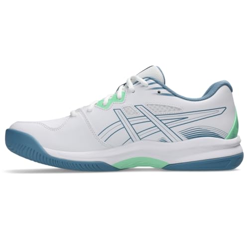 ASICS Men's Gel-RENMA 2 Pickleball Shoes, 8.5, White/Menthol