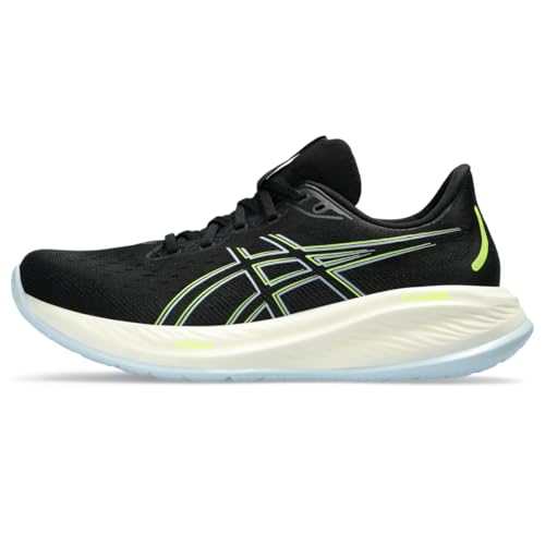 ASICS Men's Gel-Cumulus 26 Running Shoes, 11, Black/Safety Yellow