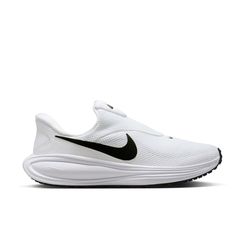 Nike Men's Revolution 8 Road Running Shoes, White/Black-Wolf Grey, 10.5