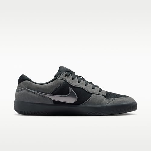 Nike SB Force 58 Skate Shoes (Black/Anthracite/Gym Red/Metallic Dark Grey) Size 12
