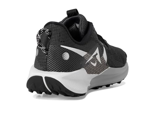 Nike Womens Pegasus Trail 5 Black/White/Anthracite/Wolf Grey 8 Medium