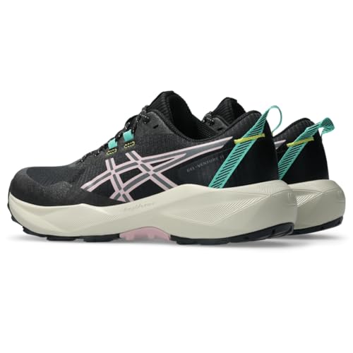 ASICS Women's Gel-Venture 11 Running Shoes, 9.5, Black/MORGANITE