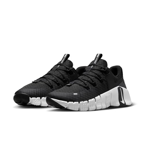 Nike Men's Free MetconCross Trainer, Black White Anthracite, 9.5 US