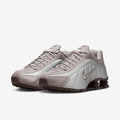 Nike Shox R4 Men's Shoes (Cave Stone/College Grey/Baroque Brown/Cave Stone) Size 11.5