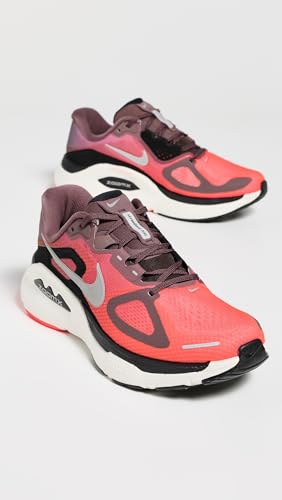 Nike Women's Structure Plus Sneakers, Tattoo/Silver/Hot Lava/Black, 9.5 Medium US