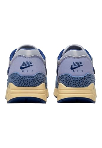 Nike Men's AIR MAX 1 '86 PRM - Size 8 US - Lt Smoke Grey/Diffused Blue