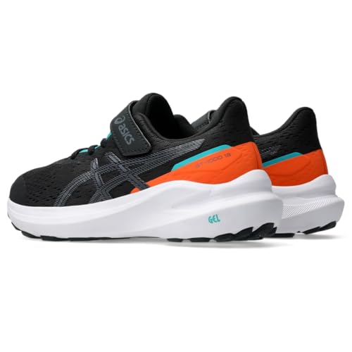 ASICS Kid's GT-1000 13 Pre School Running Shoes, 3, Black/Carbon