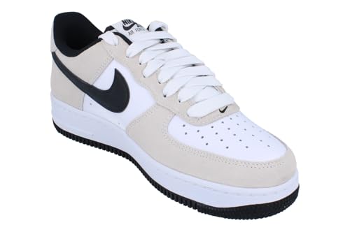 Nike Air Force 1 '07 LV8 Men's Shoes (IB6388-100, White/Black/White) Size 10
