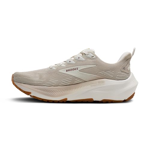Brooks Women's Ghost Trail, Off-Road Running Shoe for Rugged Terrain - Coconut/Chateau/Rose - 9.5 Medium