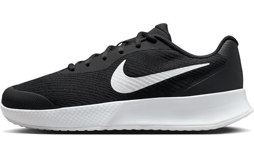Nike Women's Vapor Lite 3 Hard Court Tennis Shoes, Black/White, 9.5