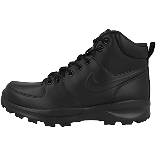 NIKE Men's Manoa Leather, Noir, 10 M US