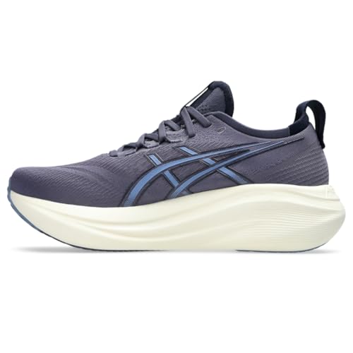 ASICS Men's Gel-Nimbus 27 Running Shoe, 10.5, Indigo Fog/Denim Blue