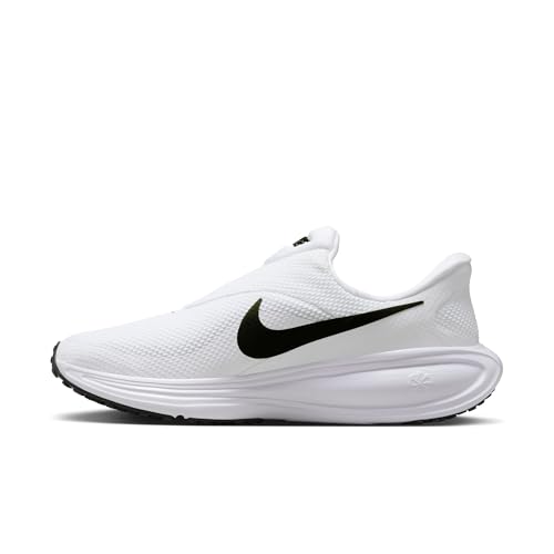 Nike Men's Revolution 8 Road Running Shoes, White/Black-Wolf Grey, 10.5