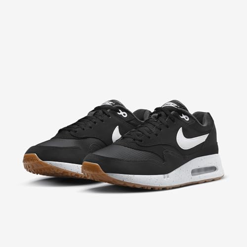 Nike Men's Air Max 1 '86 OG Golf Black/White/Anthracite/Gum Medium Brown 11 Medium