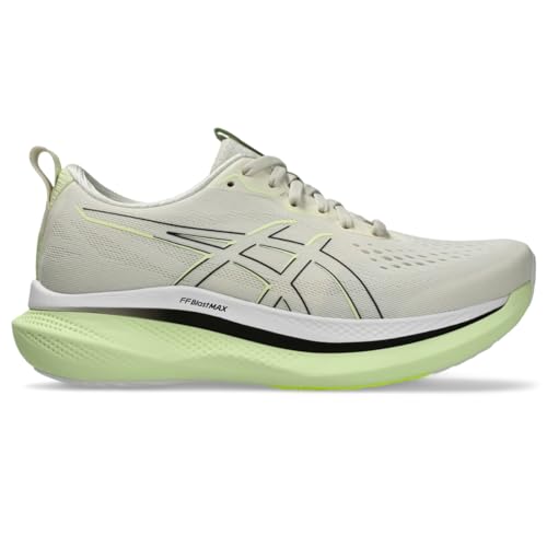 ASICS Women's GLIDERIDE MAX Running Shoe, 11, Birch/Black