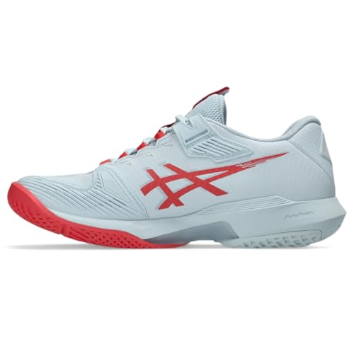 ASICS Women's Solution Speed FF 4 Tennis Shoes, 9.5, Sky/Sienna