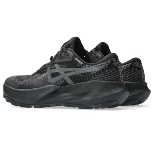 ASICS Women's Trabuco 14 GTX Trail Running Shoes, 9, Black/Graphite Grey