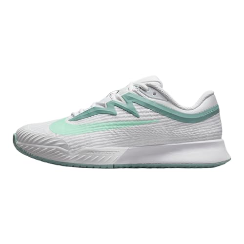 Nike Vapor Pro 3 Women's Hard Court Tennis Shoes (White/Cannon/Mint Foam) Size 7.5