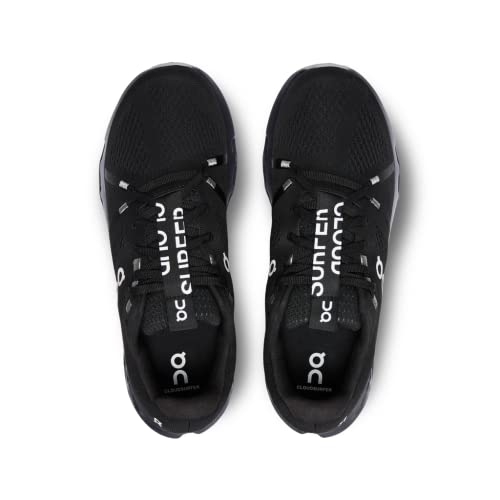 On Womens, Cloudsurfer All Black, 7 Medium