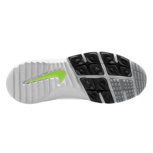 Nike Free Golf NN Golf Shoes (Wide) (FQ7875-101, White/Pure Platinum/Wolf Grey/Black) Size 9
