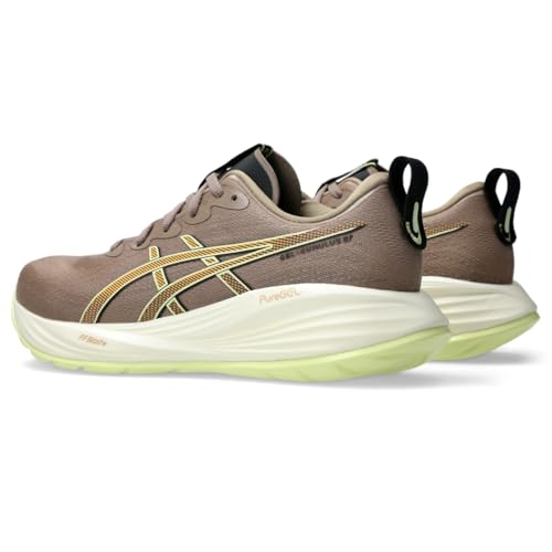 ASICS Men's Gel-Cumulus 27 Running Shoes, 9.5, Taupe Grey/Black