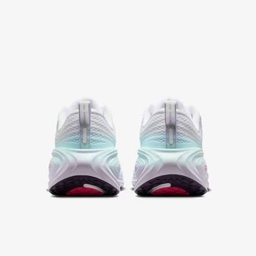Nike Vomero Plus Women's Road Running Shoes (White/Multi-Color/Glacier Blue/Dark Raisin) Size 7.5