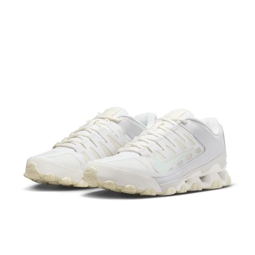 Nike Women's Reax 8 Trainer, White/White-Sail-Coconut Milk, 7.5