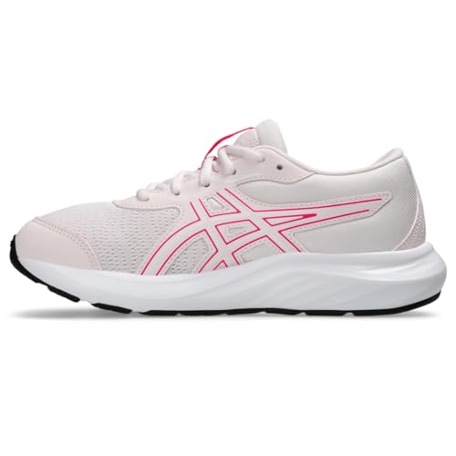 ASICS Kid's Contend 9 Grade School Running Shoes, 4.5, Pale Pink/White