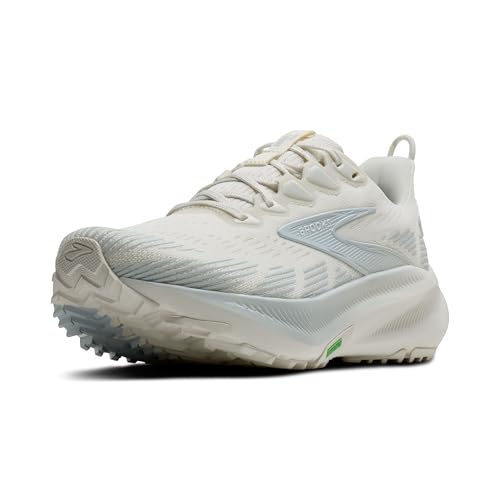Brooks Women's Ghost Trail, Off-Road Running Shoe for Rugged Terrain - Coconut/Bluewash/Skywriting - 9 Medium