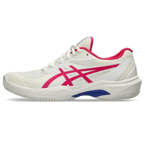ASICS Boy's Gel-Game 10 Gs Clay Sneaker, Cream Bright Rose, 9.5 US