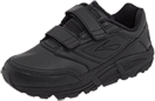 Brooks Women's Addiction Walker V-Strap Walking Shoe,Black,8.5 B