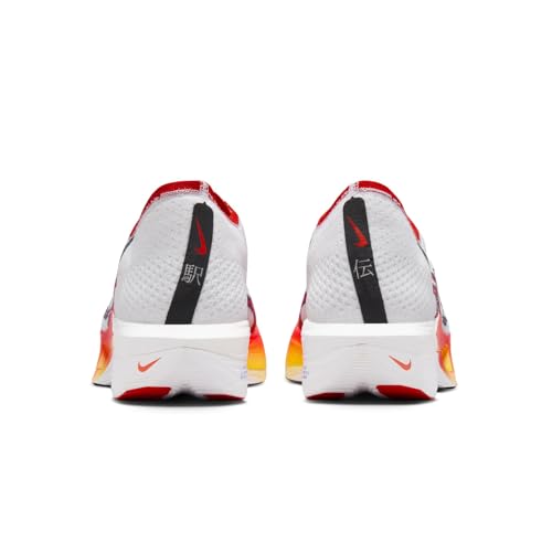 Nike Vaporfly 3 Men's Road Racing Shoes (HQ3504-100, White/Black/University Red/Habanero Red) Size 11