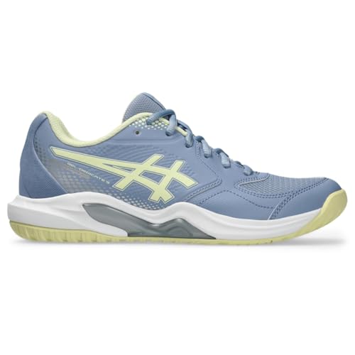 ASICS Women's Gel-Dedicate 9 Pickleball Tennis Shoes, 11, Calm Indigo/Soft Yellow