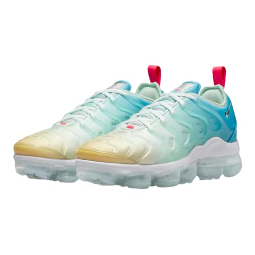 Nike womens Vapormax Plus Shoes, Mint Foam/Metallic Silver, 8