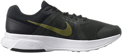 Nike Run Swift 2 Mens Running Trainers CU3517 Sneakers Shoes (UK 10.5 US 11.5 EU 45.5, Sequoia Pilgrim Black White 301)